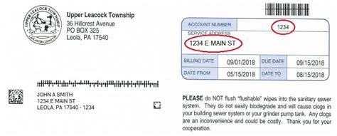 city of clifton sewer bill.